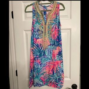 Carlotta Shift Dress in Multi Gypset Paradise